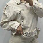 کت زنانه(دخترانه)وست پرچی