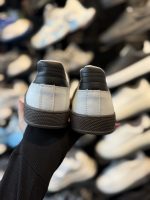 کفش کتونی دخترانه سامبا سفید مشکی - Image 3