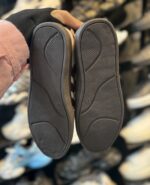 کفش کتونی دخترانه سامبا کرم زرشکی - Image 4