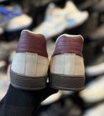 کفش کتونی دخترانه سامبا کرم زرشکی - Image 5