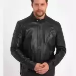 کاپشن چرم داخل خز