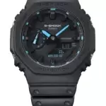 ساعت جی شاک 2100 مشکی عقربه آبی