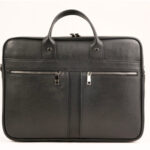 کیف اداری چرم طبیعی طرح ماکان