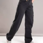 شلوار بگ ذغالی دخترانه