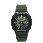ساعت جی شاک زنانه GM-S2100 سبز مشکی