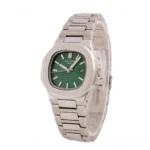 ساعت زنانه پتک فیلیپ ناتیلوس استیل صفحه سبز