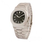 ساعت مردانه پتک فیلیپ ناتیلوس استیل صفحه مشکی