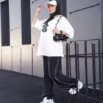 ست دخترانه تیشرت و شلوار مدل ستیا