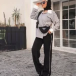 ست مانتو شلوار با کیف مدل پریچهر