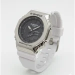 ساعت جی شاک زنانه GM-S2100 سیلور سفید