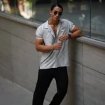 پیراهن مردانه یقه انگلیسی