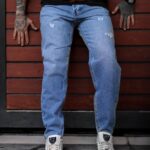 شلوار مام فيت مردانه کد 64