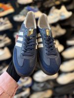 کفش کتونی دخترانه سامبا سرمه ای - Image 3