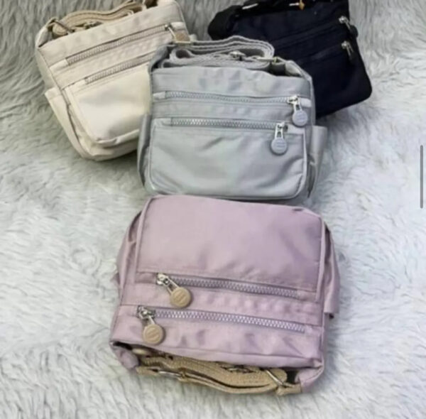 کیف دوشي ساتن جلو زيپ - Image 2