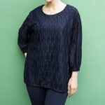 شوميز آستين کش کرکره اي