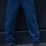 شلوار جين راسته مردانه کد 108