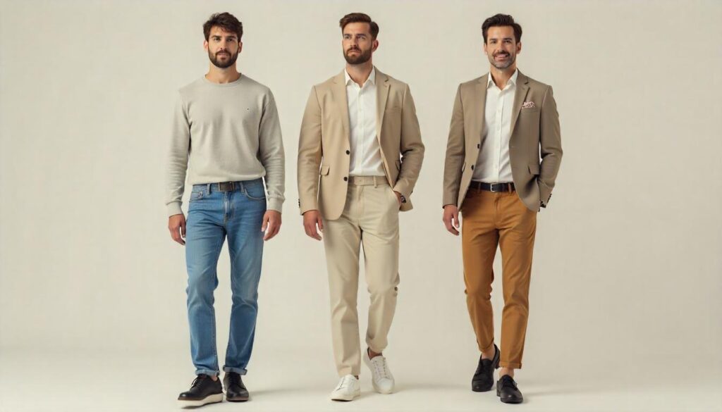چگونه شلوار مردانه را با دیگر لباسهای روزمره ست کنیم؟ راهنمای کامل 1 شلوار مردانه