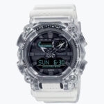 ساعت جي شاک G900سفيد شفاف