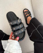 صندل زنانه سه سگک ريکاردو - Image 2