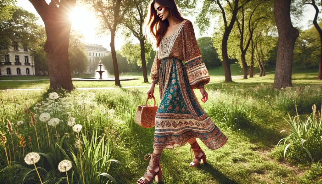 چگونه صندل زنانه را با لباسهای مختلف ست کنیم؟ 1 صندل زنانه