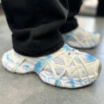 کتاني مردانه بالانسيگا اسپايدري سفيد آبي