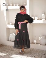 ست زنانه شوميز دامن مدل آيه - Image 2
