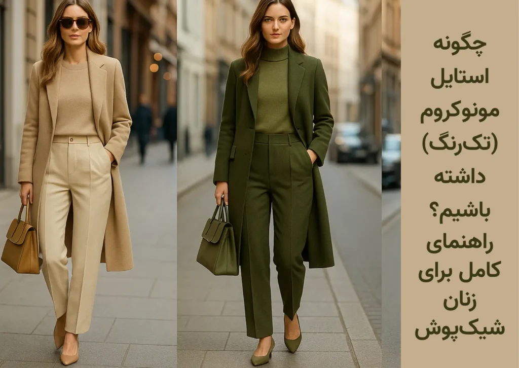 استایل مونوکروم