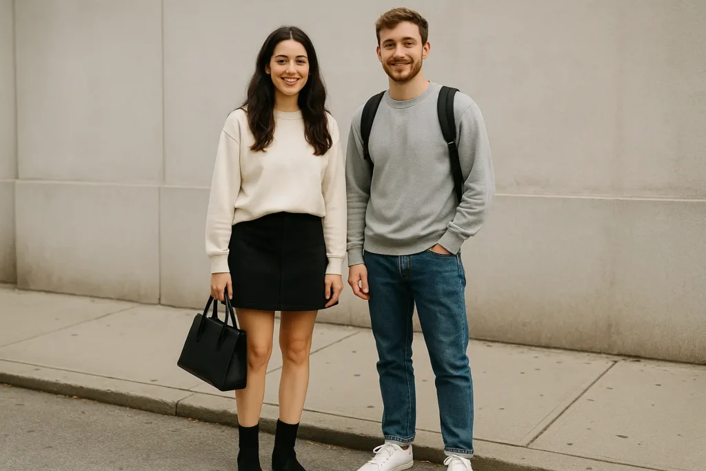 ست دورس با شلوار جین