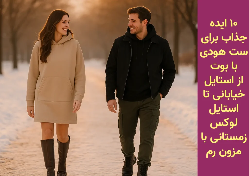 ست هودی با بوت