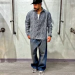 پيراهن مردانه پارچه پشمی طرحدار