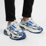 کتونی مردانه لژدار بالنسيگا سفيدآبی