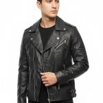 کاپشن چرم پليسی وارداتی