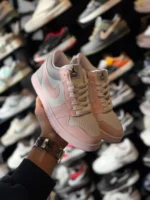 کتونی جردن وان صورتی طوسی - Image 4