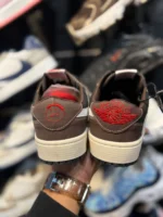 کتونی ترويس مشکی قهوه ای - Image 4