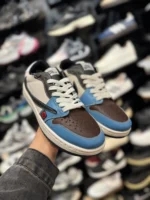 کتونی ترويس اسکات آبی مشکی - Image 2