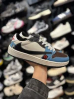 کتونی ترويس اسکات آبی مشکی - Image 3