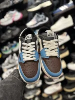 کتونی ترويس اسکات آبی مشکی - Image 4