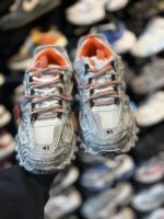 کتونی بالانسيگا لژدار تورک سفيد نارنجی - Image 2