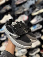 کتونی ترويس طوسی مشکی - Image 5