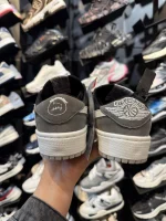 کتونی ترويس طوسی مشکی - Image 2