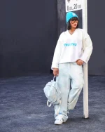 ست دخترانه دورس شلوار با کوله آولين - Image 4