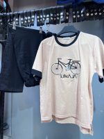 ست دخترانه تيشرت شلوار دوچرخه - Image 2