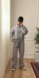 ست دخترانه  نيم زيپ شلوار بروکلين - Image 6