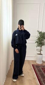 ست دخترانه  نيم زيپ شلوار بروکلين - Image 2