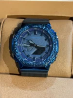 ساعت جی شاکG2100مشکی صفحه آبی - Image 2