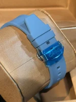 ساعت جی شاک GA2100شیشه ای بند رابر طوسی - Image 3