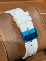 ساعت جی شاک GA2100شیشه ای بند رابر سفید - Image 3