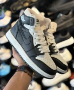 کتونی مردانه جردن ساقدار مشکی سفيد - Image 3