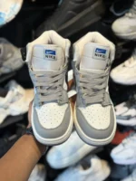 کتانی مردانه ساقدار طوسی سرمه ای - Image 2