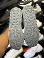 کتانی مردانه ساقدار طوسی سرمه ای - Image 4